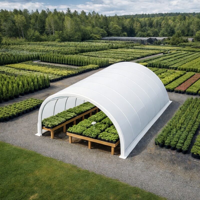 Carpa agrícola 9×16 m