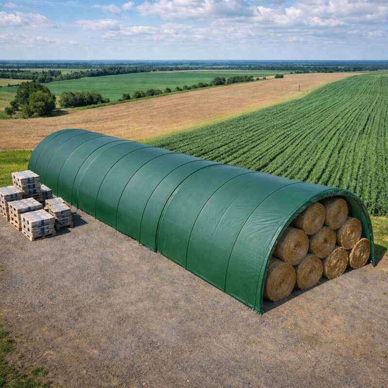 Carpa agrícola 9×26 m